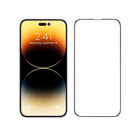 Lexroo iPhone 14 Pro Seramik Ekran Koruyucu - Siyah