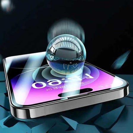 Lexroo iPhone 14 Pro Seramik Ekran Koruyucu - Siyah