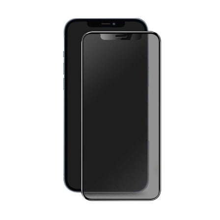 Lexroo iPhone 12 Pro Hayalet Ekran Koruyucu Privacy Mat Seramik Ekran Filmi - Siyah