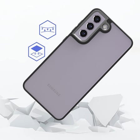Lexroo Galaxy S21 FE Kılıf Flora Kılıf - Lila