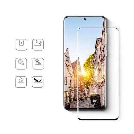 Lexroo Galaxy Note 10 Seramik Ekran Koruyucu - Siyah