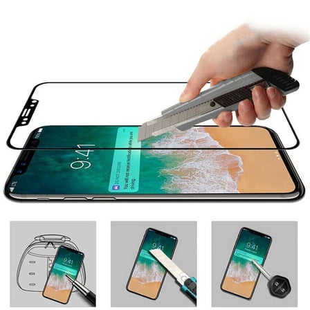 Lexroo iPhone 12 Pro Max Seramik Ekran Koruyucu - Siyah