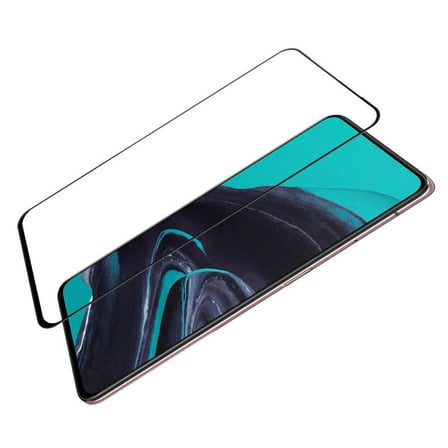 Lexroo Oppo Reno 2Z 5D Cam Ekran Koruyucu - Siyah