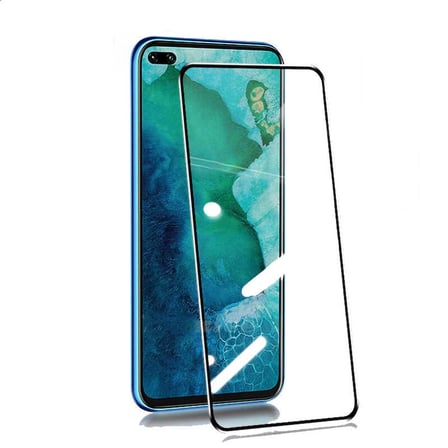 Lexroo Oppo Reno 4 Lite 5D Cam Ekran Koruyucu - Siyah