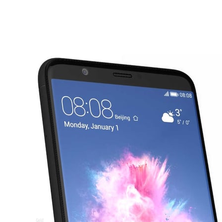 Lexroo Huawei P Smart 5D Cam Ekran Koruyucu - Siyah
