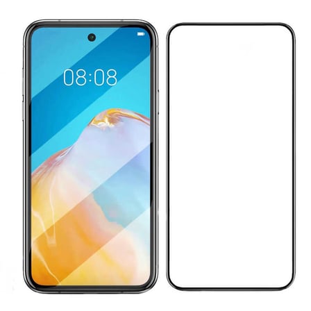 Lexroo Huawei P Smart 2021 5D Cam Ekran Koruyucu - Siyah