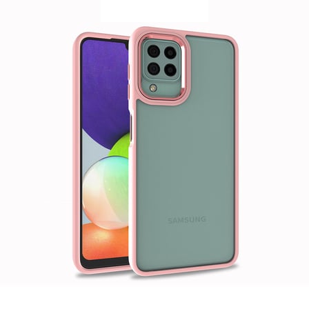 Lexroo Galaxy A12 Kılıf Flora Kılıf - Siyah
