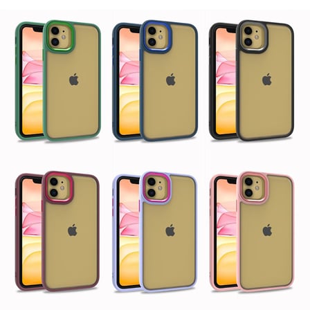 Lexroo iPhone 11 Kılıf Flora Kılıf - Siyah