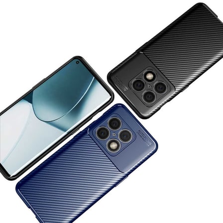 Lexroo One Plus 10 Pro Kılıf Negro Silikon Kılıf - Lacivert