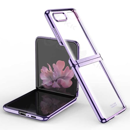 Lexroo Galaxy Z Flip Kılıf Kıpta Kılıf - Siyah