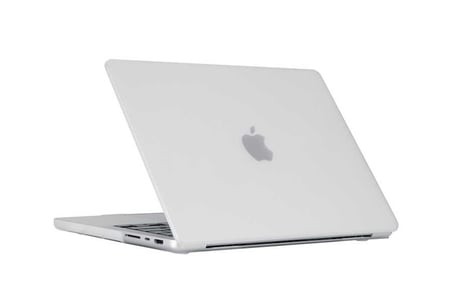 Lexroo Macbook Pro 16.2 2023 A2780 MSoft Mat Kılıf - Renksiz