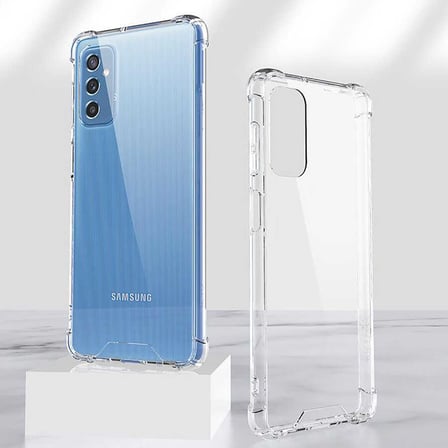 Lexroo Galaxy M52 Kılıf Nitro Anti Shock Silikon - Renksiz