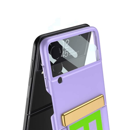 Lexroo Galaxy Z Flip 3 Kılıf Flio Kıpta Kılıf - Gümüş