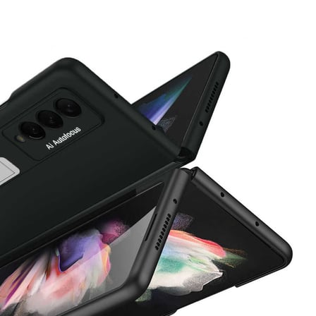 Lexroo Galaxy Z Fold 3 Kılıf Z-Stand Kılıf - Siyah