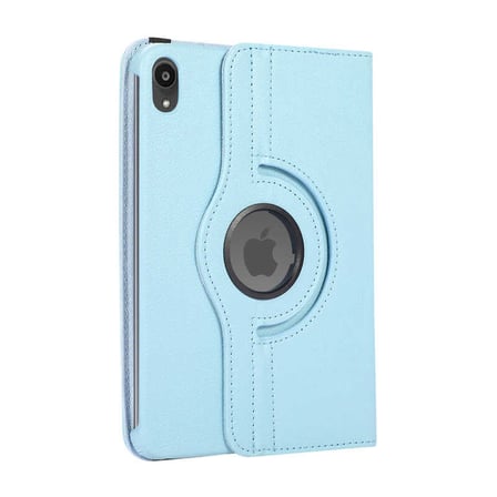 Lexroo iPad Mini 2021 (6.Nesil) Dönebilen Standlı Kılıf - Mavi