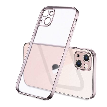 Lexroo iPhone 13 Kılıf Mat Gbox Kılıf - Gümüş