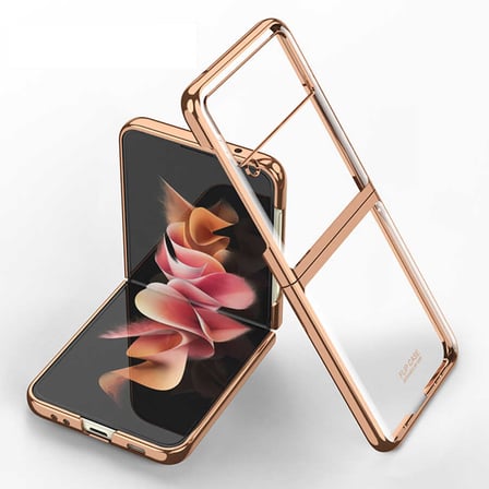 Lexroo Galaxy Z Flip 3 Kılıf Kıpta Kılıf - Renksiz