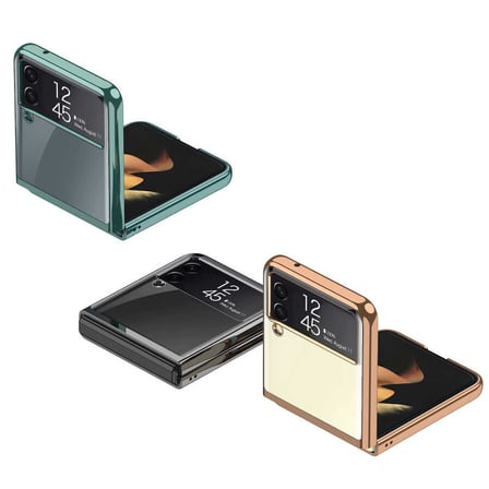 Lexroo Galaxy Z Flip 3 Kılıf Kıpta Kılıf - Mor