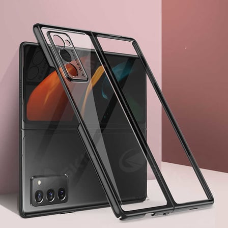 Lexroo Galaxy Z Fold 2 Kılıf Kıpta Kılıf - Siyah