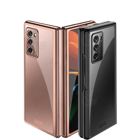 Lexroo Galaxy Z Fold 2 Kılıf Kıpta Kılıf - Siyah