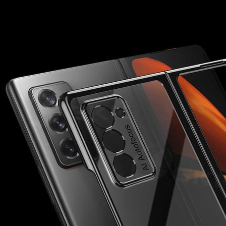 Lexroo Galaxy Z Fold 2 Kılıf Kıpta Kılıf - Siyah