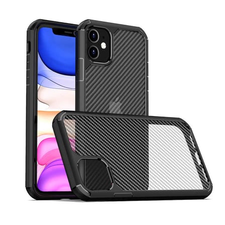 Lexroo iPhone 11 Kılıf İnoks Kılıf - Mavi