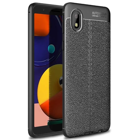 Lexroo Galaxy A01 Core Kılıf Niss Silikon Kılıf - Lacivert