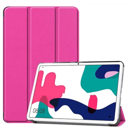 Lexroo Huawei MatePad 10.4 Smart Cover Standlı 1-1 Kılıf - Rose Gold