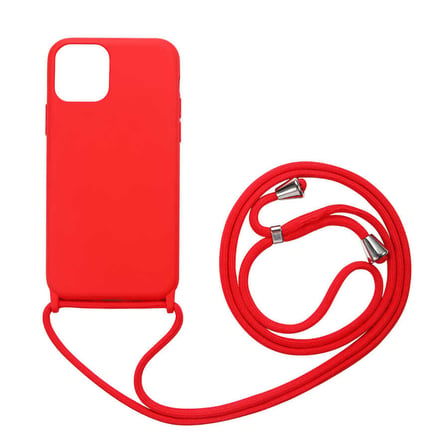 Lexroo iPhone 12 Mini Kılıf Ropi Kılıf - Kırmızı