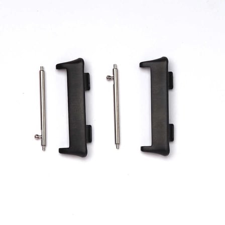 Lexroo Oppo Watch 41mm 20mm Metal Kordon Dönüştürücü - Siyah