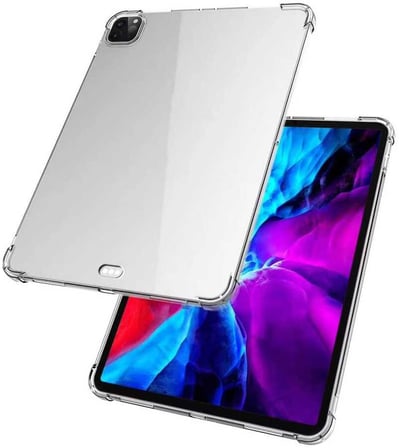 Lexroo iPad Pro 11 2020 (2.Nesil) Kılıf Tablet Nitro Anti Shock Silikon Kılıf - Renksiz