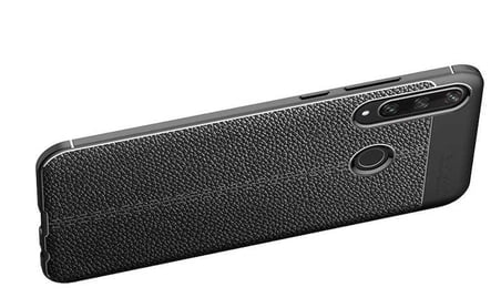 Lexroo Huawei P40 Lite E Kılıf Niss Silikon Kılıf - Kırmızı