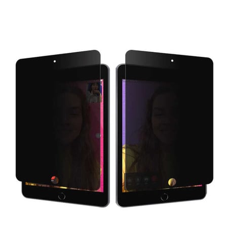 Lexroo iPad Pro 12.9 2015 Tablet Privacy Temperli Cam Ekran Koruyucu - Siyah