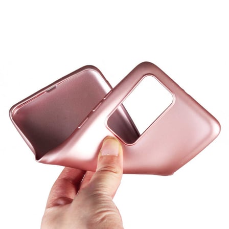 Lexroo Huawei P40 Pro Kılıf Premier Silikon Kılıf - Kırmızı