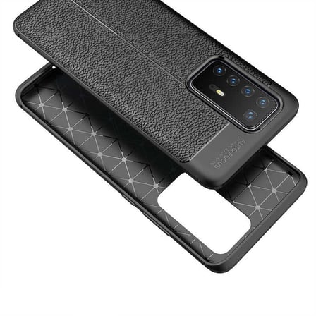 Lexroo Huawei P40 Pro Kılıf Niss Silikon Kılıf - Siyah