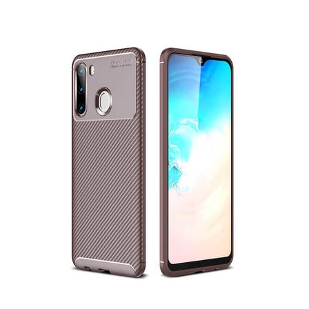 Lexroo Galaxy A21 Kılıf Negro Silikon Kılıf - Lacivert
