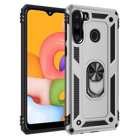Lexroo Galaxy A21 Kılıf Vega Kılıf - Gri