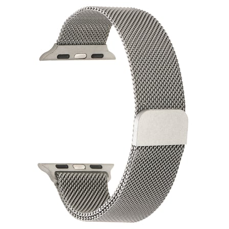 Lexroo Watch Ultra 49mm Kordon KRD-01 Metal Strap Kayış - New Gray