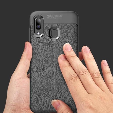Lexroo Galaxy A10S Kılıf Niss Silikon Kılıf - Siyah