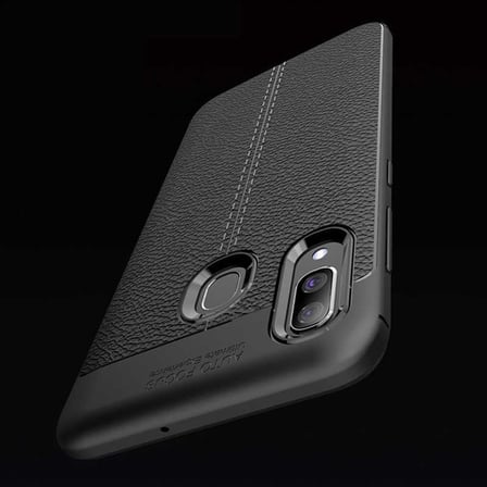 Lexroo Galaxy A10S Kılıf Niss Silikon Kılıf - Siyah