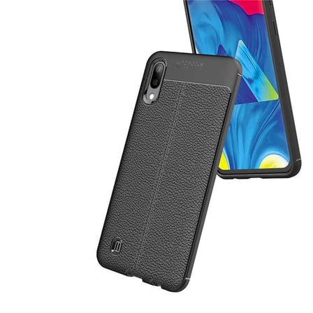 Lexroo Galaxy M10 Kılıf Niss Silikon Kılıf - Kırmızı