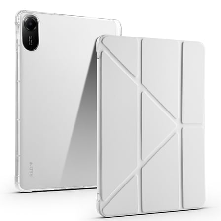 Lexroo Xiaomi Redmi Pad 2 Kılıf Tri Folding Kalem Bölmeli Standlı Kılıf - Mor