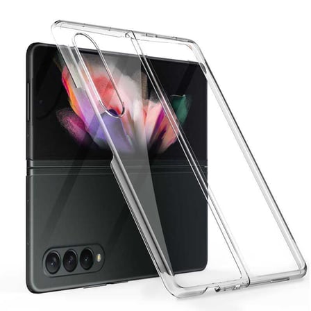 Lexroo Galaxy Z Fold 3 Kılıf Kıpta Kılıf - Renksiz