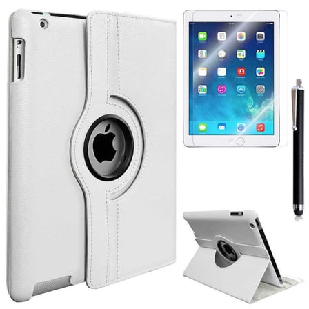 Lexroo iPad 2 3 4 Dönebilen Standlı Kılıf - Mor