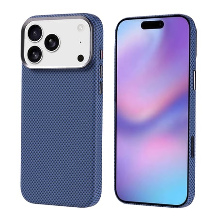 Lexroo iPhone 17 Pro Max Kılıf M-safe Şarj Özellikli Karbon Fiber Görünümlü Nekst Kılıf - Bej