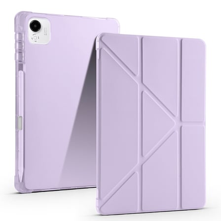 Lexroo Honor Pad X9 Pro Kılıf Tri Folding Kalem Bölmeli Standlı Kılıf - Mavi