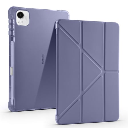Lexroo Honor Pad X9 Pro Kılıf Tri Folding Kalem Bölmeli Standlı Kılıf - Lacivert