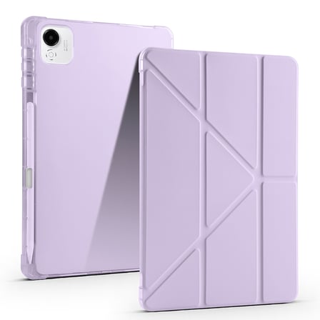 Lexroo Honor Pad X9 Pro Kılıf Tri Folding Kalem Bölmeli Standlı Kılıf - Lacivert