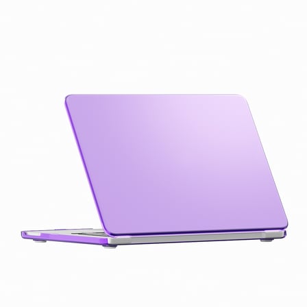 Lexroo Macbook Neo 13' A3404 MSoft Kristal Kılıf - Pembe