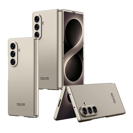 Lexroo Galaxy Z Fold 8 Ultra Kılıf Sert Kıpta Kılıf - Gümüş